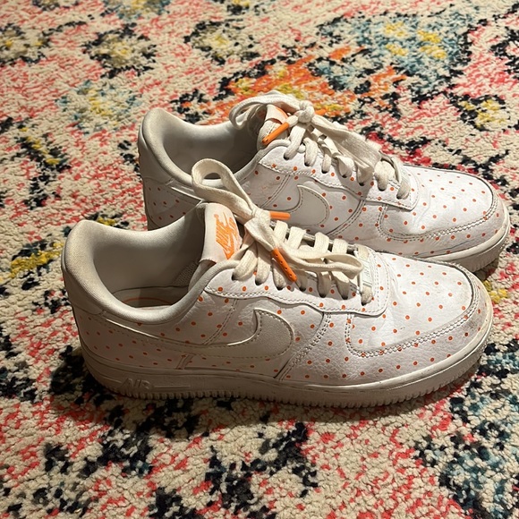 polka dot air force 1